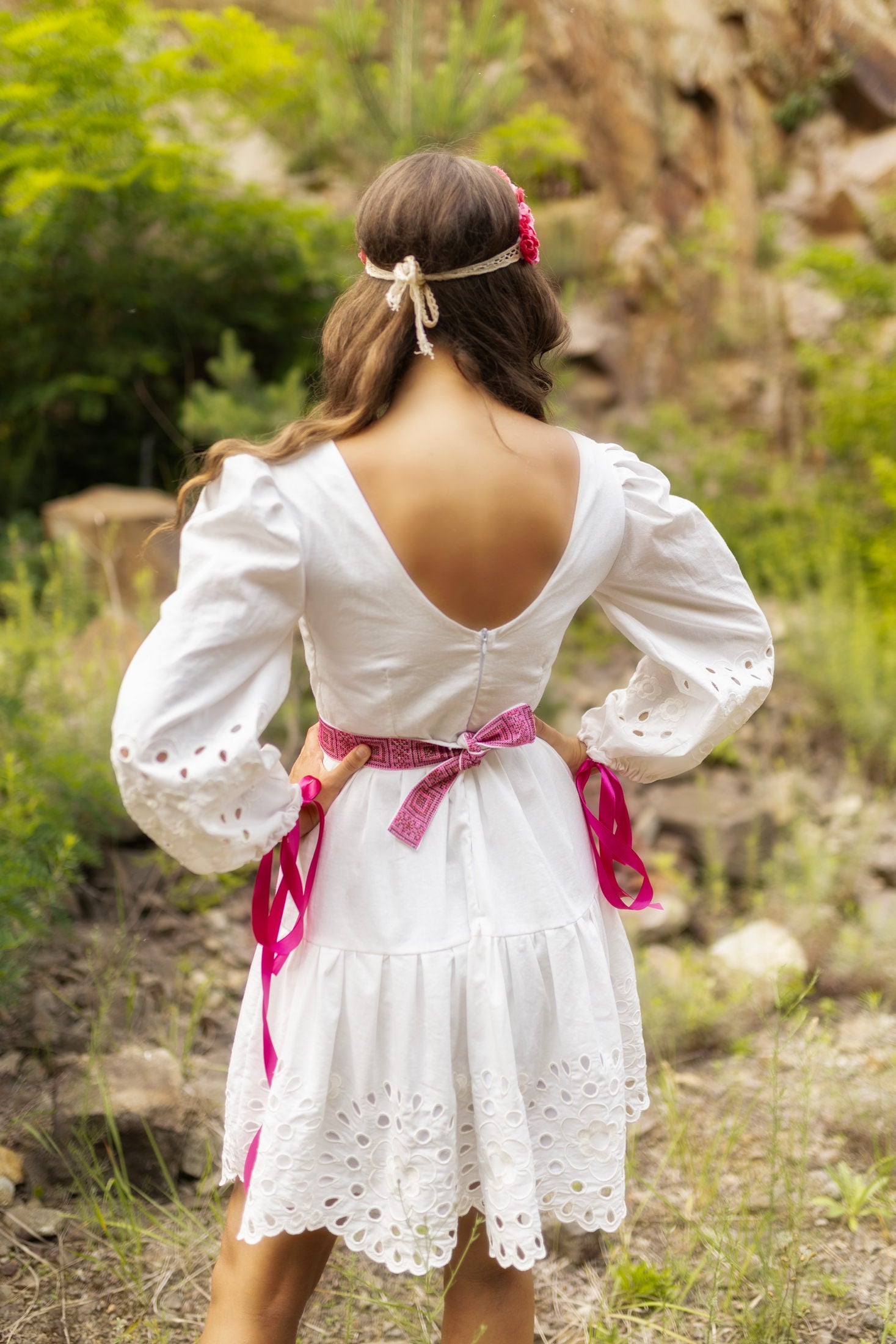 Madeirové šaty Pre Polomku